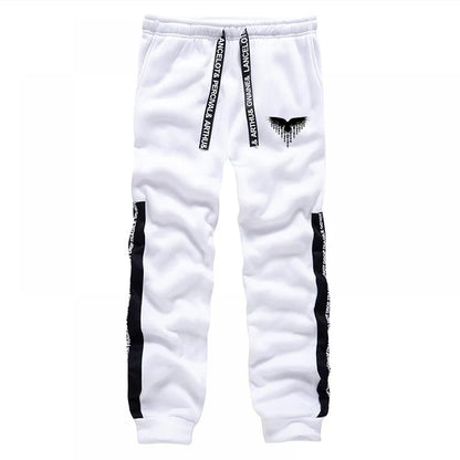 Fall Winter Daily Casual Sporty Jogger Sportswear Viking Raven Print Outfits 2025 New Fashion Men's Tracksuit Hoodies Sweatpants.