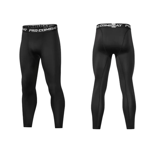Herren-Kompressionshose, Strumpfhosen, coole, trockene Leggings, Sport-Baselayer-Laufhose, sportliches Training, aktive Shorts