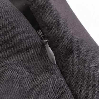 TRAF Shorts for Women Fashion Autumn Winter New Comfortable Casual Solid Color Side Zip Middle-waisted A-line Culotte Skirt Pant