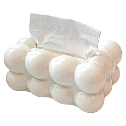 Stylish Rabbit Tissue Holder Paper Dispenser Complements Any Interior Setting 95AA.