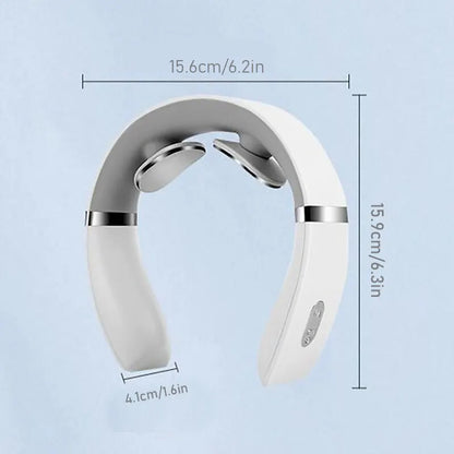 Cervical Massager Protable Mini Neck Shoulder Massager Deep Massage Neck Warm Pressing Neck Pressing Care.