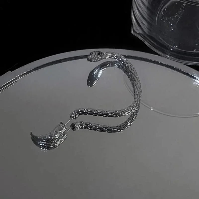 Snake Earring Clips Without Piercing Punk Non Pierced Clip Earrings Ear Cuffs for Women Men Fake Piercing Jewelry.