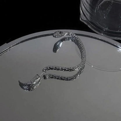Snake Earring Clips Without Piercing Punk Non Pierced Clip Earrings Ear Cuffs for Women Men Fake Piercing Jewelry.
