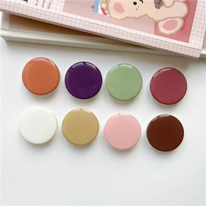 POPPED Luxury Ins Korean style Macaron phone sockets for iPhone 16 Foldable Stretch Griptok Phone Holder for Samsung Mobilephone.