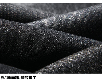 190 cm 200 cm hohe Jeans für Herren, gerade, normale Passform, Denim-Hose, männlich, Teeneeger, Stretch, extra lang, Länge 110, 115 cm, 120 cm, verlängert