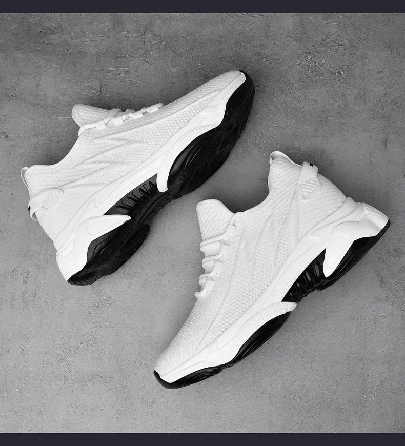 Zunehmende Herren-Turnschuhe, lässige Erhöhungsschuhe, 8 cm Höhenerhöhungsschuhe für den Sommer, atmungsaktive 6 cm Aufzugsschuhe.