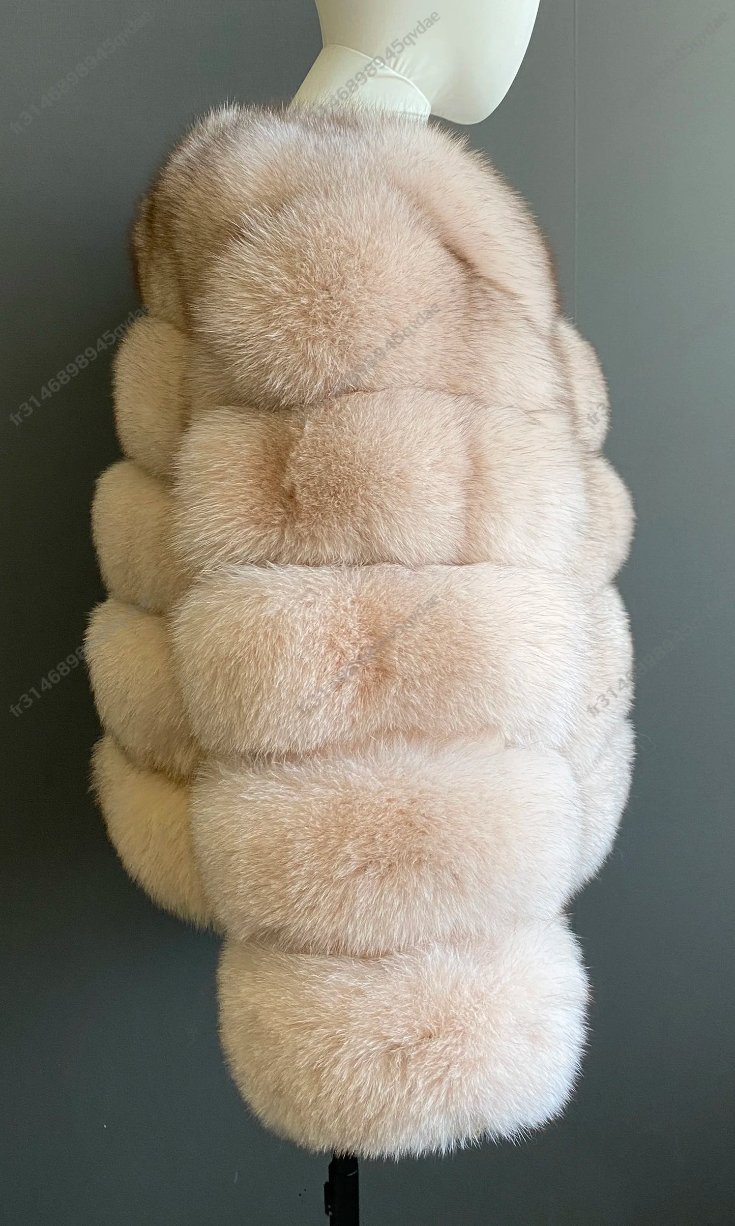 Damen Pelzmantel Damen Fuchspelzmantel Natürlicher Fuchsmantel Damen Werbeartikel Original echte europäische und amerikanische Modelle