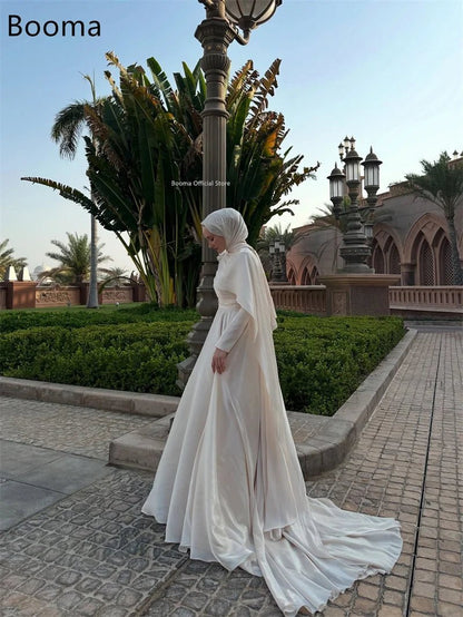 Booma A-Linie Abendkleider, formelle Partykleider für Damen, lange Falten, elegantes Abendkleid, Saudi-Arabien, individuell anpassbar, 2023.