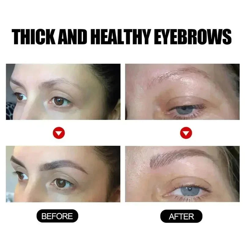 Eyebrow Growth Serum Eyelash Hair Growth Anti Hairs Loss Product Prevent Baldness Fuller Thicker Lengthening Eyebrow Makeup.