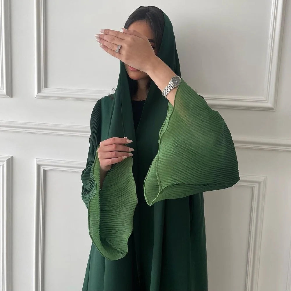 Ramadan Open Abaya Damen Dubai Arabic Islam Prayer Clothes Muslim African Dresses For Women Kebaya Kaftan Robe Musulmane Femme.