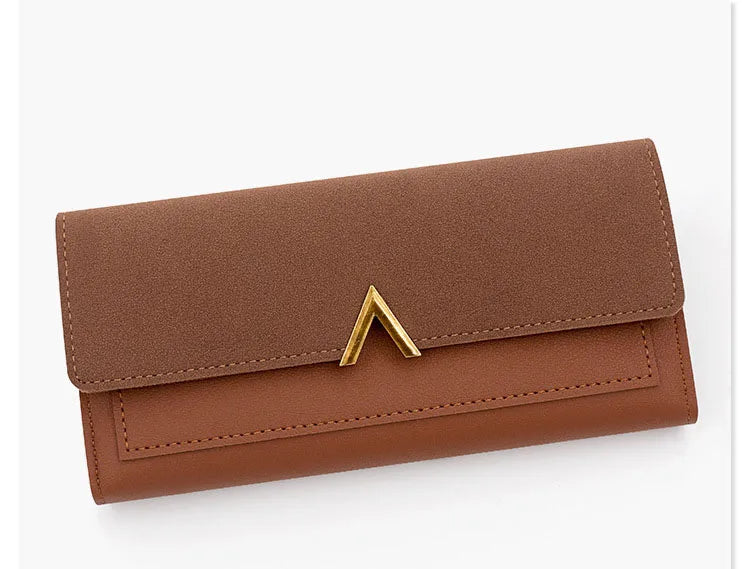 Long Purses For Women Wallet New Fashion Long Coin Purse Card Holder Small Ladies Wallet Female Hasp Mini Clutch billetera bolas.