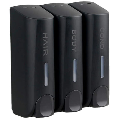 Dreifacher 350ml Duschbad-Shampoo-Spender Mehrzweck-Wand wasch spender mit großer Kapazität für Bad zubehör