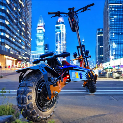 YUME X11+ adult electric scooter 6000W dual motor 60V 30Ah battery 11-inch tires top speed 95km/h range 100km..