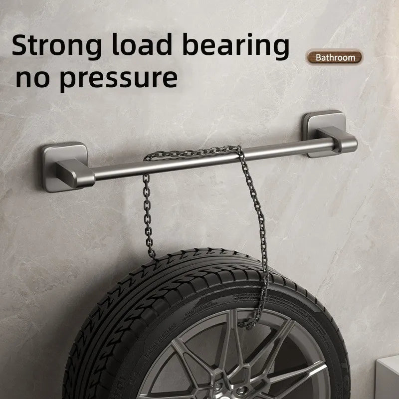 Bad Handtuchhalter ohne Bohren Badezimmer Schwarz Handtuchhalter Handtuchhalter Selbstklebender Badezimmer Handtuchhalter Handtuchhalter