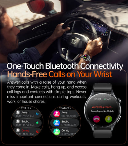 2025 New ECG+PPG Health Diagnosis Smartwatches Men Women Clock Uric Acid Lipid BP Heart rate Tracker NFC Sports Smart Watch IOS