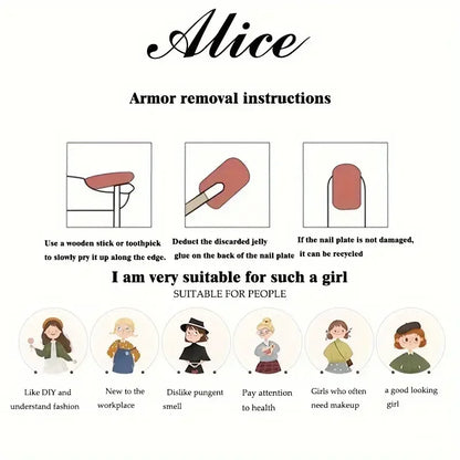 24pcs Blood Splatter Press-On Nails Set Almond-Shaped Long Length Glossy Finish Red and White Faux Nail Kit for Women Halloween.