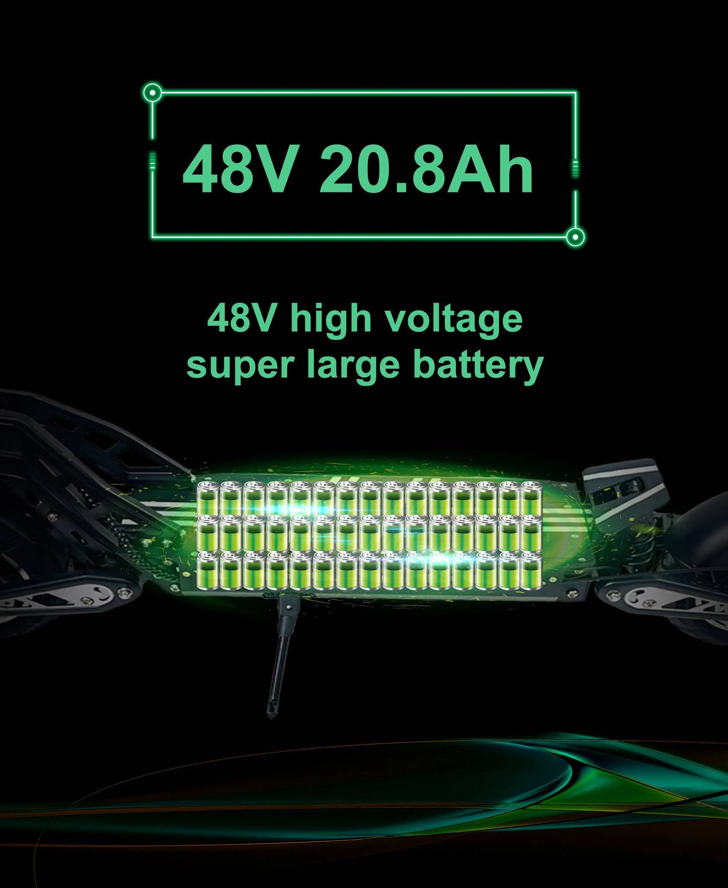 DriveTron DT10 Foldable Adult Electric Scooter, E-Scooter, 50km/h Electric Kick Scooter, 1000W Skateboards, 48V 15.6Ah Kickboard