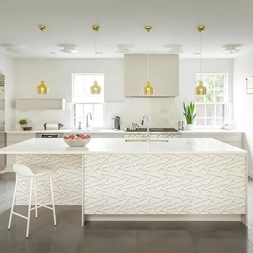 KUUJOJO 12pcs 3D textured wall panel for indoor wall decoration, suitable for living room, hall, bedroom, hotel, office