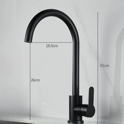 Kitchen Sink Faucet Wash basin Faucet Single Handle Stainless Steel Hot And Cold Mixer Water Tap Deck Mounted Bathroom Faucet