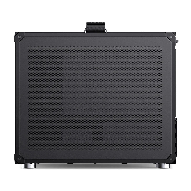 JONSBO C6 MAX Desktop M-ATX Case Type-c Side Transparent Handheld Portable Computer Small Chassis ATX Power Supply.