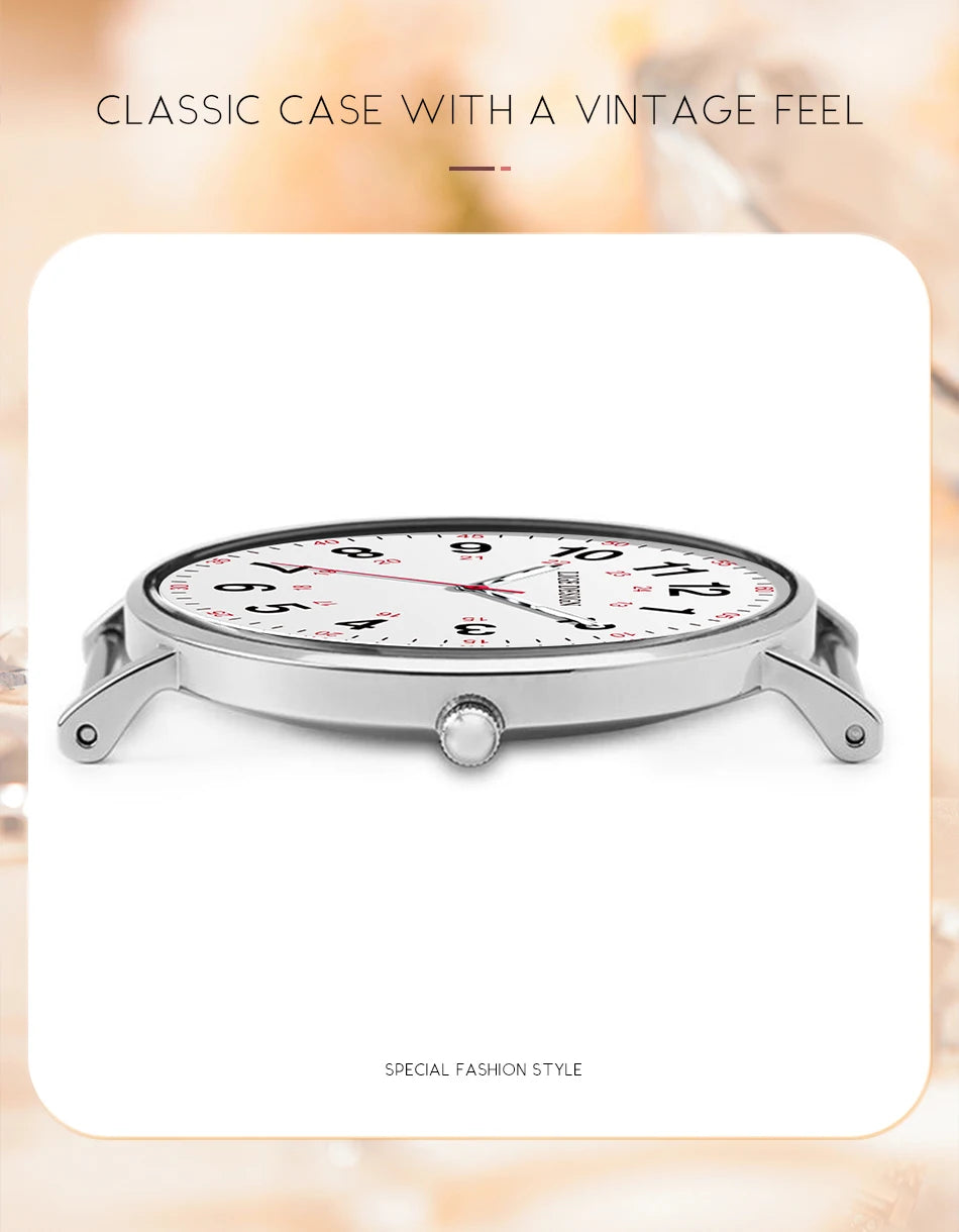 LIGE Fashion Elegant Watches for Woman Ladies Candy Color Silicone Casual Luminous Waterproof Dress Quartz Women's Wristwatches.