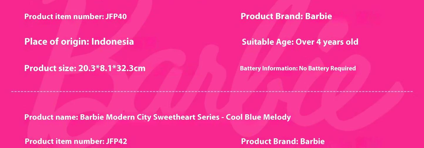 Hot High Quality Barbie Deluxe Style Dolls Pink Dress Outfit Blond Hair Knot Bow Accessories Toys For Girls Sweet Gift In Stock