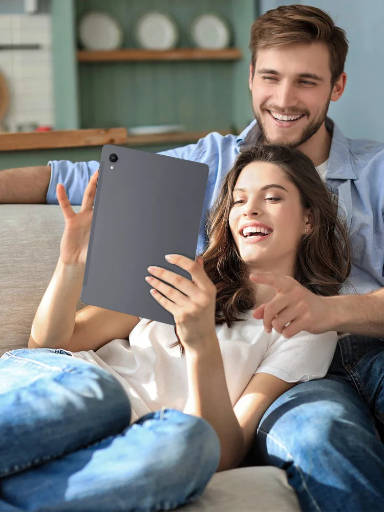 ANRY 10.95-inch HD Display Tablet Android 15 12GB RAM 128 ROM 2.4G/5G WiFi T606 Octa-Code 8000mAh Android Tablets with Case.