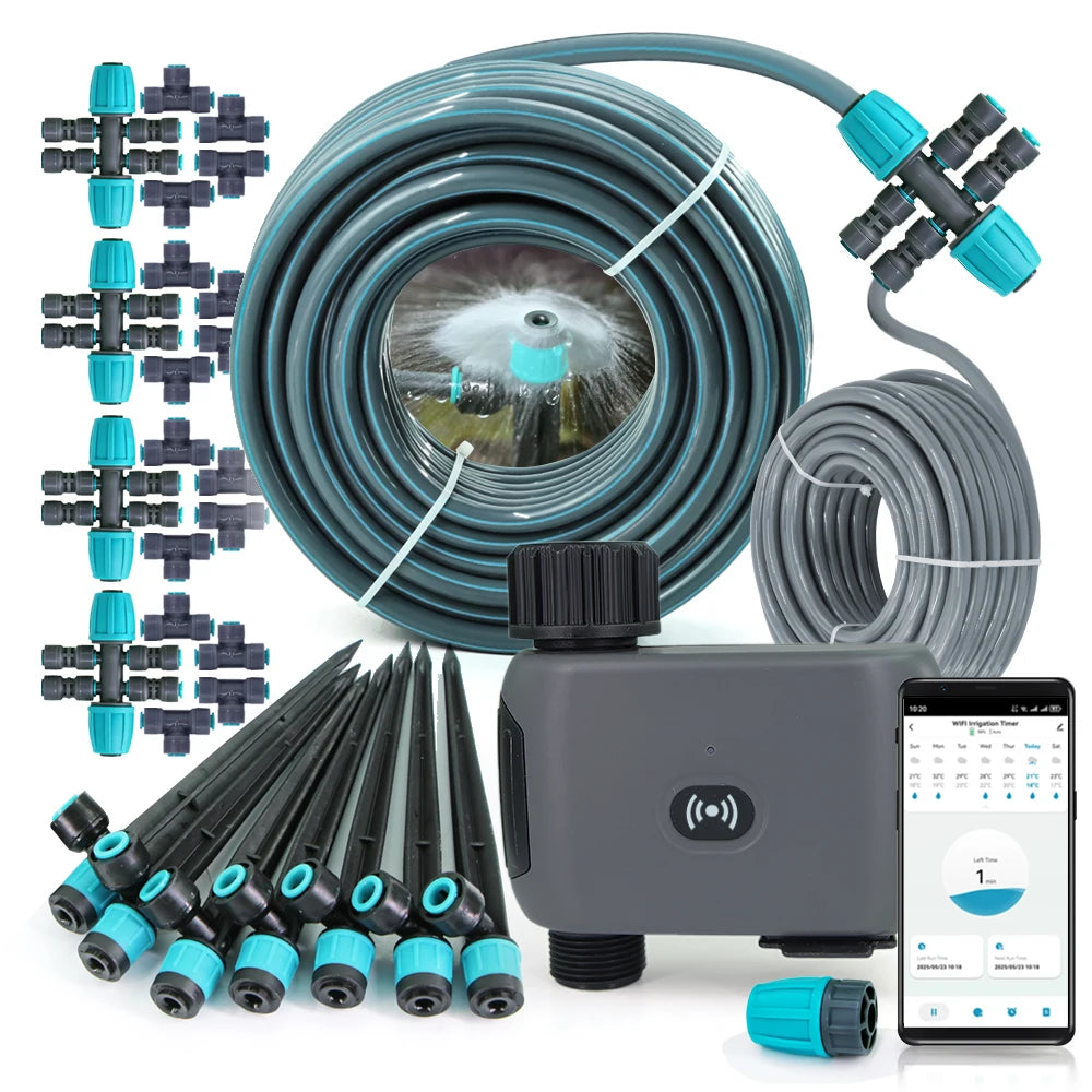 White 6mm PE Tube Quick Connector 1/4" Tubeing Quick Release Fittings for Home Water Purifier Garden Hose Watering System Joints