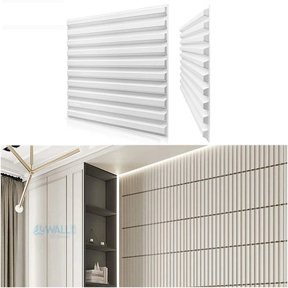 12 Pcs Decorative 3D Wall Panel Diamond Design Matt White Wallpaper Mural Tile-Panel-Mold 3D wall sticker bathroom kitchen 30cm