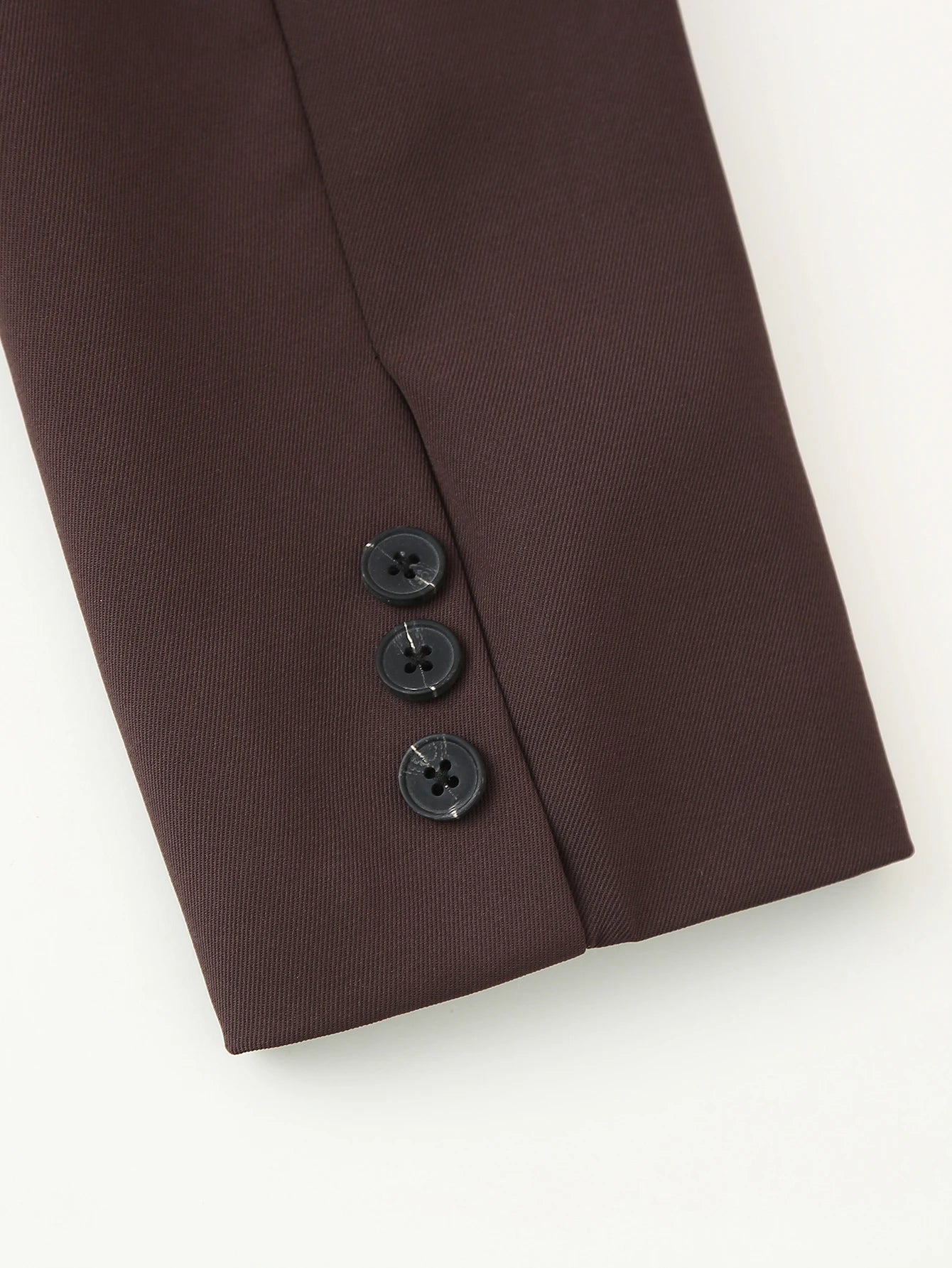 TRAFZA Frauen Elegante Feste Revers Zwei Tasten Anzug Jacke Mode Lange Hülse Dünne Kurze Mäntel 2024 Neue Casual Büro Dame Blazer.