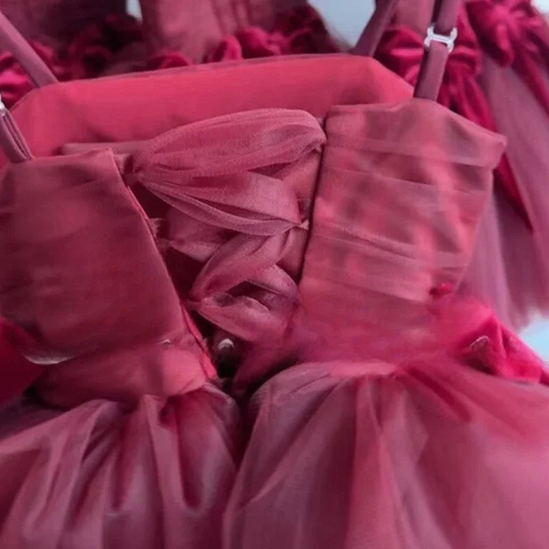 Mädchen Sling Prinzessin Kleid Kinder Kleid Neue Geburtstag Party Outfit Formelle Veranstaltung Passende Leistung Tragen Kleider.