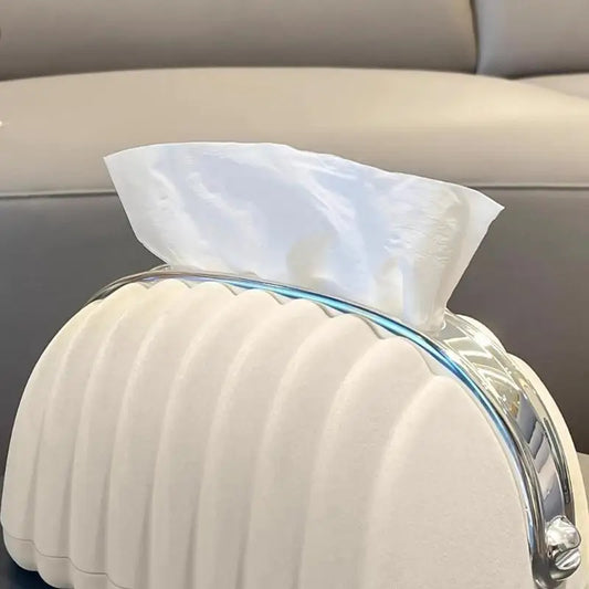 Stylish Rabbit Tissue Holder Paper Dispenser Complements Any Interior Setting 95AA.