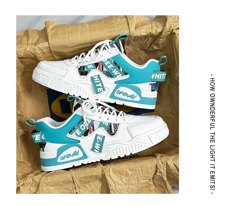 New Skateboard Mens Shoes Summer Sneakers Leather Casual Fashion Outdoor Running Sports Hiking Tennis Platform Designer Luxury.