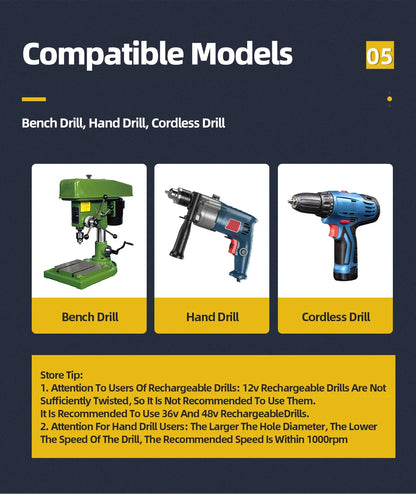 3-12 4-12 4-20 4-32mm HSS Titan Stufenbohrer Konischer Bühnenbohrer für Metall Holz Hochgeschwindigkeits-Stufenbohrer-Set Elektrowerkzeuge