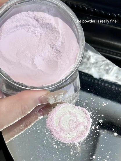 Uodo Loose Powder Makeup Oil Control Dry Skin Long-lasting Setting Foundation Glitter Flagship Genuine Goods Udo.