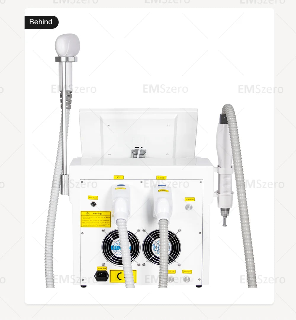 3000W Diode Laser Freezing Point Painless Hair Removal Picosecond Laser 532/1220/1064/755 Tattoo Removal Two In One Machine