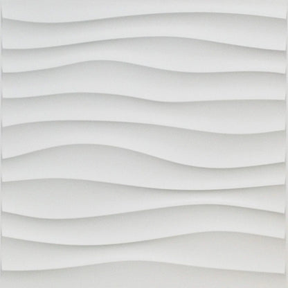 10pcs Diamond Design Decorated 3D Wallpanel, 30cmx30cm Matte White/Black, Diy Home Decoration Wallboard