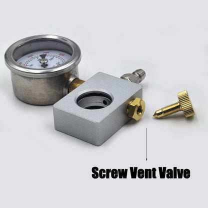 CO2 Cylinder Refill Fill Station Adapter Fit Soda Water Machine Terra, Gaia, DUO, ART Carbon Dioxide Pink Bottle Quick Connect.