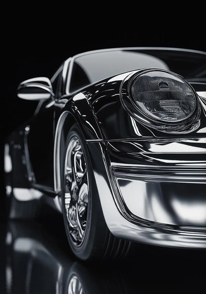 Classic Porsche 911 Alpine Drive Poster Retro Alpine Trip Cartoon Prints Canvas Painting Wall Art Picture Home Living Room Decor.