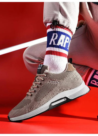 Männer Turnschuhe Aufzug Schuhe Versteckte Heels Atmungsaktive Erhöhung Schuhe für Männer Erhöhen Einlegesohle 6CM Sport Casual Höhe Schuhe.
