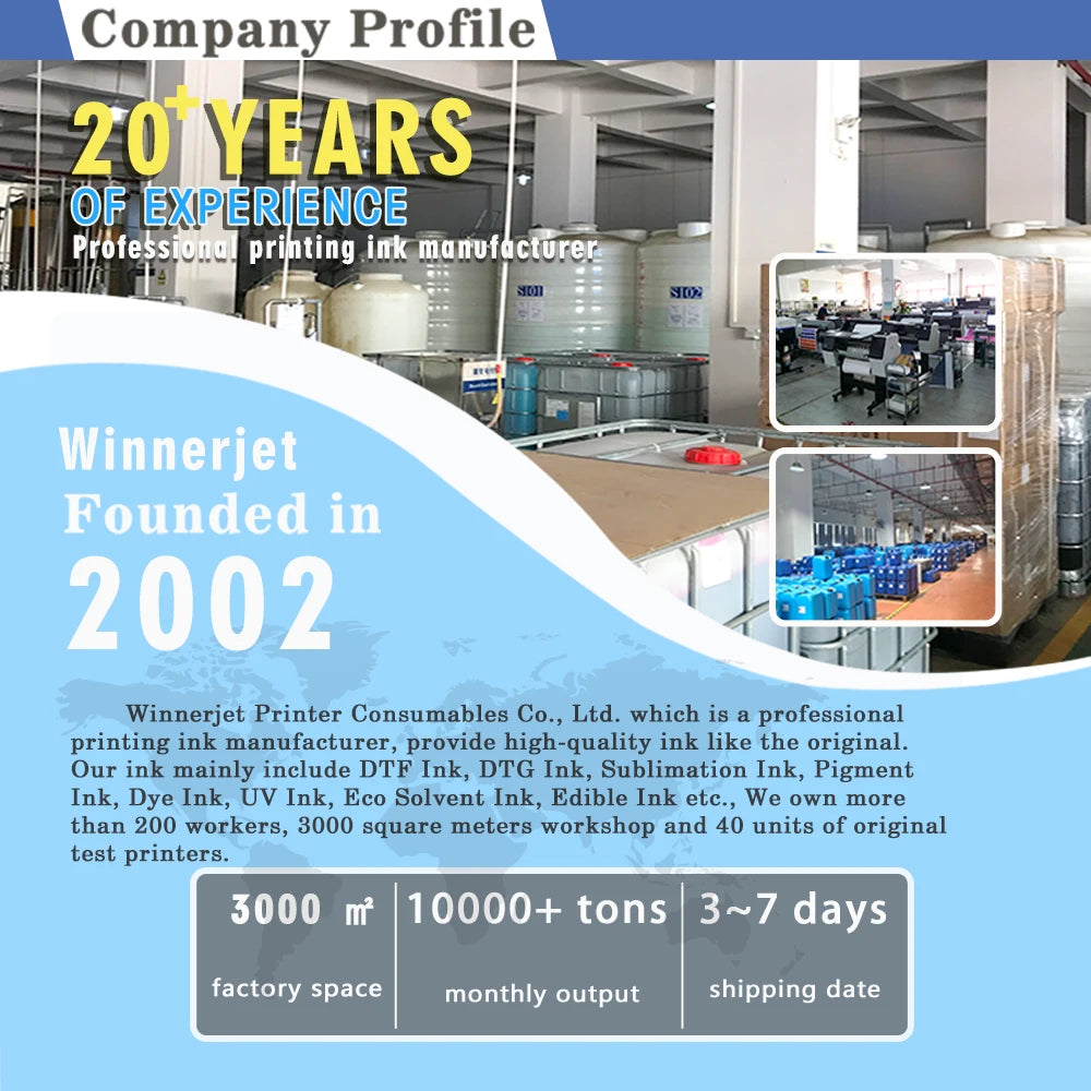 Winnerjet GTX ink bag 700ml High quality DTG Textile ink For Brother GTX-422 GTX-423 GTX-425 GTX-600 GTX PRO GTX Brother printer.