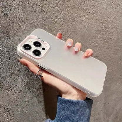 Painting Lily Flower Phone Case For iPhone 17 Air 16 15 14 13 12 11 Pro Max 7 8 Plus Black Hard Cover.