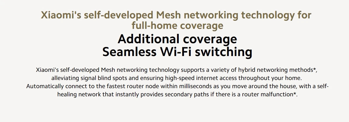 Xiaomi Router AX3000T 2.4G 5G Mesh Technology WiFi 6 Efficient Wall Penetration Children Online Protection WiFi Router Repeater.