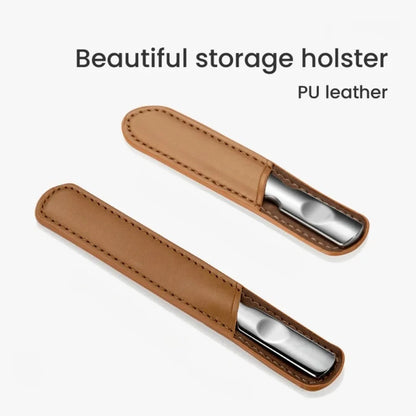 Double-sided nail file, stainless steel nail trimming, foot care and beauty, professional finger nail care tool.