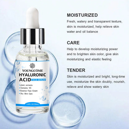 Hyaluronic Acid Facial Essence Deep Moisturizing Facial Skin Essence Korean Skin Care Products.