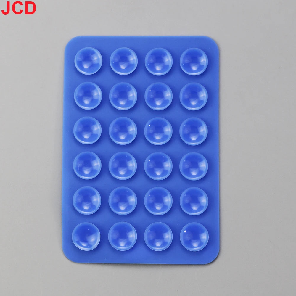 JCD 24 Square Thickened Silicone Suction Cup Suction Cups Mobile Phone Tablet Luggage Suction Cup Universal Charger Leather Case.