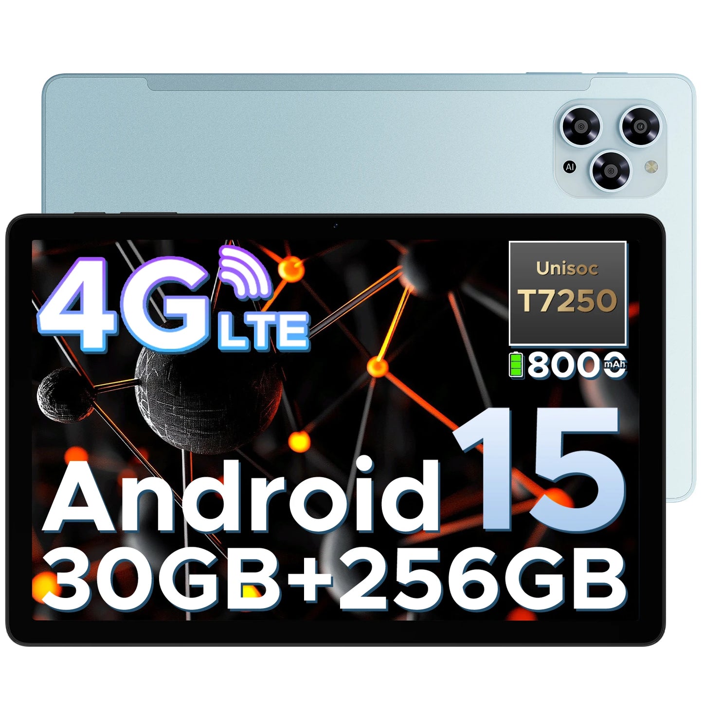 Doogee Tab G6 Tablet Pc 11 Inch Android 15 30Gb Ram(6+24) 256Gb Rom 8000Mah Battery Dual Speakers Support Widevine L1 Tablet Pc