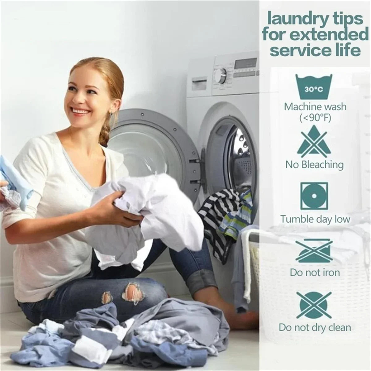 Waterproof Mattress Protector Thicken Fitted Bed Sheet Breathable & Noiseless Mattress Pad for Twin/Double/Queen/King Size Beds.