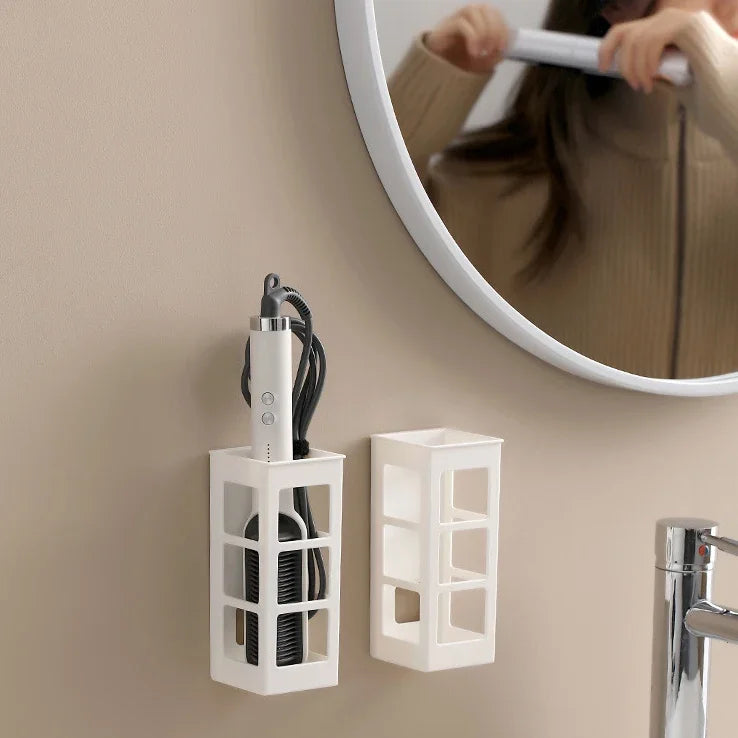 Haar werkzeug Organizer Wand bürsten halter verwenden punsch freie Hüften p/s multifunktion ale Organizer Rack morden Badezimmer regale