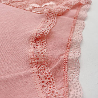 Lady Underwear 5 PCS/SET Sexy Lace Underpants Fashion Female M-XL Women Panties Cotton Briefs.